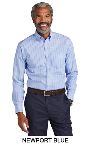 Brooks Brothers&reg; Wrinkle Fee Stretch Patterned Shirt