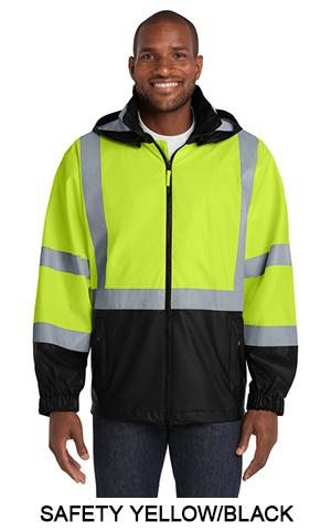CornerStone&reg; ANSI 107 Class 3 Safety Windbreaker