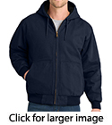 CornerStone® Washed Duck Cloth Insulated Hooded Work Jacket