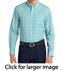 Port Authority&reg; Long Sleeve Gingham Easy Care Shirt
