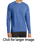 Sport-Tek Long Sleeve Tri-Blend Wicking Raglan Tee