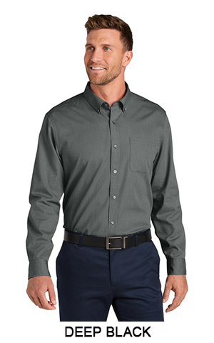 Port Authority Long Sleeve Nailhead Easy Care Shirt