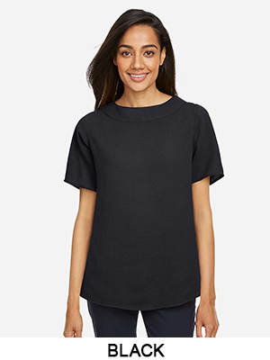 Women's Perfect Fit Boat Neck Blouse