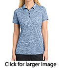 Sport-Tek Electric Heather Polo